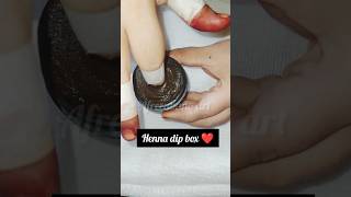 Bridal dip box available❤️dipbox tapemehndi viralvideo shortfeed henna trending mehnditips [upl. by Neelhtakyram511]