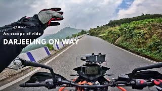 I Found This New Road to Reach Kurseong  Riding from Siliguri to Kurseong Darjeeling on Bike [upl. by Blondelle]