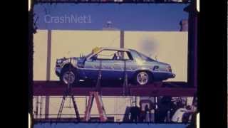 Dodge Challenger  Mitsubishi Sapporo  1978  Frontal Crash Test  NHTSA  CrashNet1 [upl. by Falk]