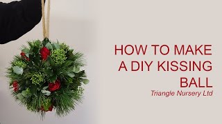 DIY How to Make a Kissing Ball [upl. by Zenda]