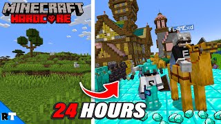 We Spent 24 Hours in 120 Minecraft Hardcore [upl. by Beata]