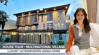 House Tour 101 • Inside a Luxurious Ultramodern Asian Home in Multinational Village • Smarthome [upl. by Leonanie]