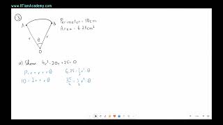 IB DP Math AA HL – 2024 May TZ1 Paper 1 Q3a [upl. by Hamford331]