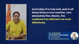 Recovery from Vertiginous Migraine  Patient Testimonial  DrAmit Shah  Best Neurologist in Mumbai [upl. by Hugibert]