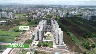 VAANYA Aerial Tour  PHARANDE SPACES  REAL ESTATE [upl. by Hew403]