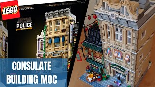 I Turned The LEGO Police Station Set Into This [upl. by Modesta]