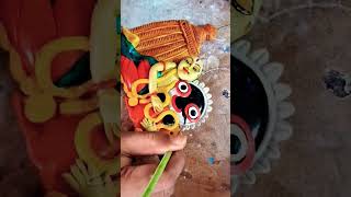 gauranga mahaprabhu jagannath clayart art handmade [upl. by Moyna]