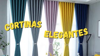 Cómo hacer cortinas FÁCILES y BONITAS👉 PASO A PASO  LATIN DIY [upl. by Caressa759]