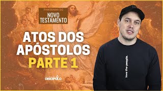 Atos dos Apóstolos Parte 1  Panorama do Novo Testamento [upl. by Oidiple]