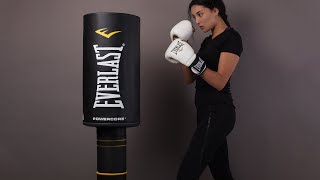 Everlast Powercore Freestanding Heavy Bag Review  Lets Use it [upl. by Wennerholn1]