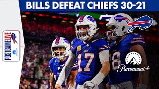 Bills End Chiefs Unbeaten Streak Defeat KC 3021 Bills Postgame Live  Buffalo Bills [upl. by Barnett191]