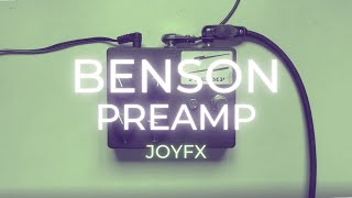 BENSON PREAMP CLONE  JOYFX [upl. by Aihsital]