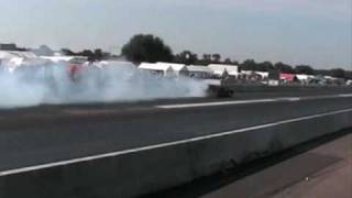 Jan Scheppers longest burnout ever 2 Velocity Racing team  Drachten Finals 2009 [upl. by Auburta]