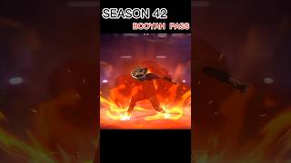 ✨Free fire Season 42 booyah pass 🥶 garenafreefire freefireshorts freefiremax [upl. by Abebi]