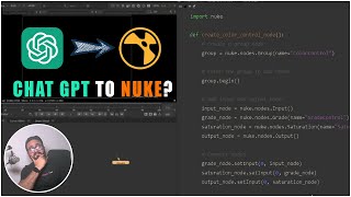 CHAT GPT  NUKE  CREATE CUSTOM NODES WITH PYTHON  TWO MINUTES TUESDAY  VFX VIBE [upl. by Brout]