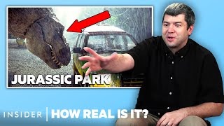 Paleontologist Rates 10 Dinosaur Scenes In Movies And TV  How Real Is It  Insider [upl. by Aioj796]