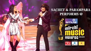 Sachet and Parampara perform the Kabir Singh mashup I Smule Mirchi Music Awards 2020 I Unseen Clip [upl. by Arotal]