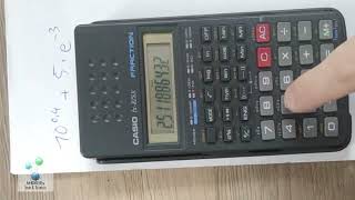 CASIO fx82SX 250HC 8 Logarithmus Euler etc [upl. by Hebert]