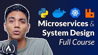 Microservice Architecture and System Design with Python amp Kubernetes – Full Course [upl. by Ecreip835]