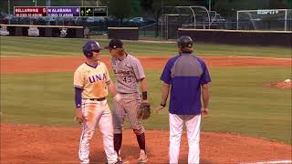 UNA Baseball vs Bellarmine Game 1 Highlights [upl. by Roice]