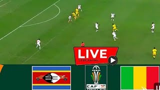 🔴 LIVE MatchEswatini vs Mali  Full Stream Africa Cup of Nations Qualifications Match Analysis2024 [upl. by Gordan862]