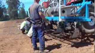 How To Install Netafim Subsurface Drip Irrigation SDI [upl. by Annabal745]