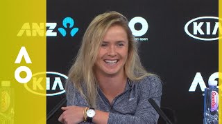 Elina Svitolina press conference 3R  Australian Open 2018 [upl. by Calabresi690]