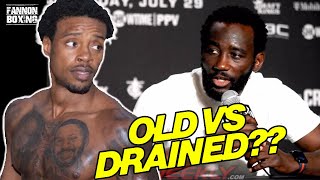 CRAZY ERROL SPENCE amp TERENCE CRAWFORD WORKOUTS HATED ON BOXING IS BACK AND THE MEDIA HATES IT [upl. by Boyden146]