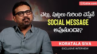 Koratala Siva Exclusive Interview  Devara  Jr NTR  Gulte [upl. by Flossi]