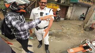 Kolkata Police Scammed Me😡500rs challan Why 😭😡😨 [upl. by Zetra]