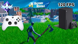 Fortnite Ranked Unreal Reload Remix on Xbox Series X  Keyboard amp Mouse Gameplay  120 FPS [upl. by Barstow519]