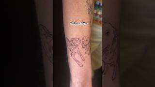 Custom doggies tattoo tattooart tattooideas [upl. by Kellene711]