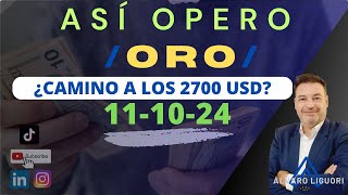 ORO Corto plazo ¿Camino a los 2700 usd [upl. by Calva537]