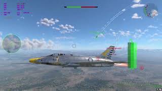 F100A Super Sabre  War Thunder warthunder jets gaming [upl. by Reivax876]