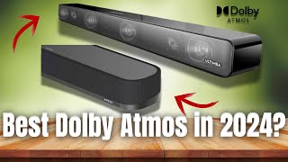 Top 5 Best Soundbars with Dolby Atmos 2024 Immersive Sound [upl. by Aicats469]