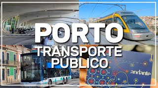 ➡️ o transporte público do PORTO e como sair do aeroporto 🇵🇹 249 [upl. by Debra793]