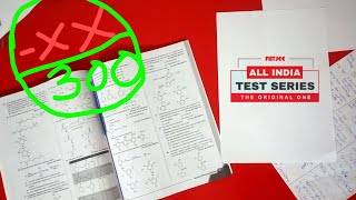 My honest Jee mains mock test score Aits [upl. by Ikcin56]