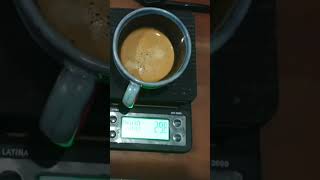 Satisfying Single Shoot Espresso Extraction Process Ferratti Ferro FCM3605 [upl. by Geno923]