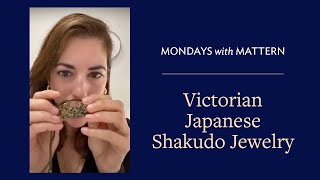 Victorian Japanese Shakudo Jewelry [upl. by Azaria]