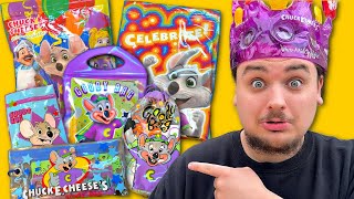 I Bought EVERY Chuck E Cheese Birthday Goody Bag [upl. by Lesly]