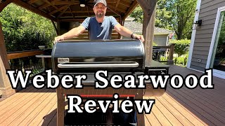 Unleashing The Power Of The Weber Searwood Grill A Mustwatch Review [upl. by Dunn]