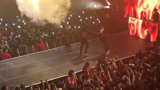 TRAVIS SCOTT TELLS FAN TO RAGE OR GO HOME [upl. by Initsed34]