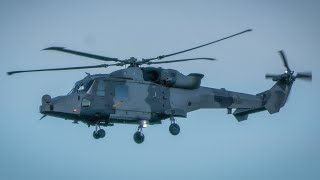 Army amp Navy helicopters dancing about at Yeovilton 🚁 [upl. by Eenar]