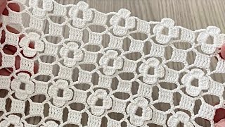 A Wonderful Crochet Pattern❗️How to Make Summer Floral Blouse crochet tutorials [upl. by Regnig758]