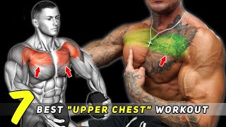 Upper Chest Exercises  7 Best Chest Workout Routine [upl. by Owades]