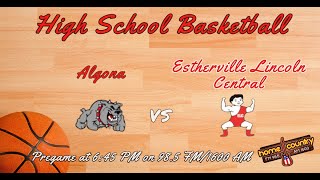 Algona vs Estherville Lincoln Central Girls Playoff Basketball [upl. by Aenaj808]