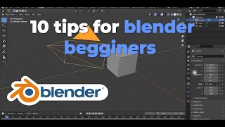 10 blender tips for beginners  Blender 42 [upl. by Dnamra]