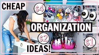 BUDGET FRIENDLY ORGANIZATION HOW TO ORGANIZE FOR CHEAP  Alexandra Beuter [upl. by Epoh]