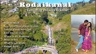 Kodaikanal Tourist Places  Everything you need to know [upl. by Asilegna]