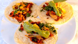 TACOS DE POLLO AL PASTOR muy ricos  Recetas fáciles Pizca de Sabor [upl. by Aydidey67]